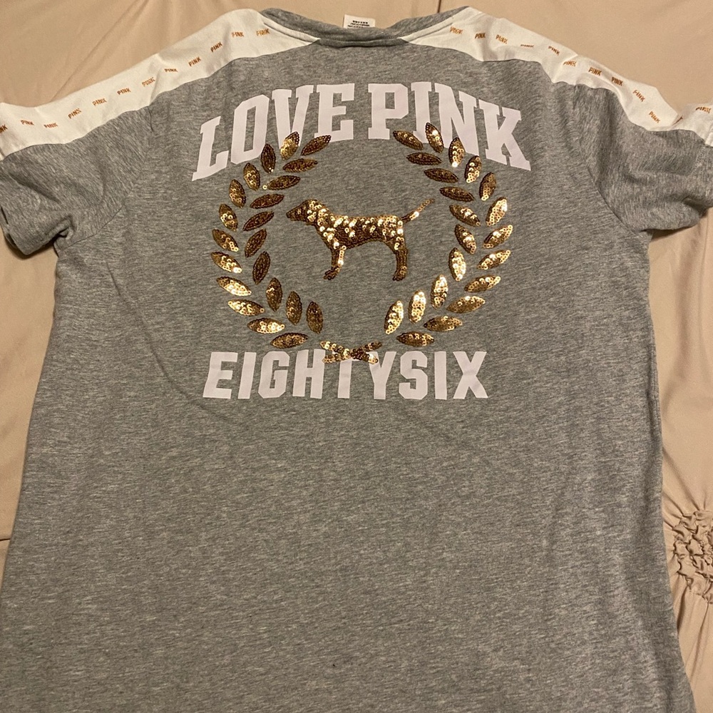 SOLD PINK  sequence tee